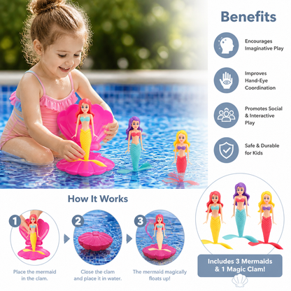 Magical Mermaid Water Toy