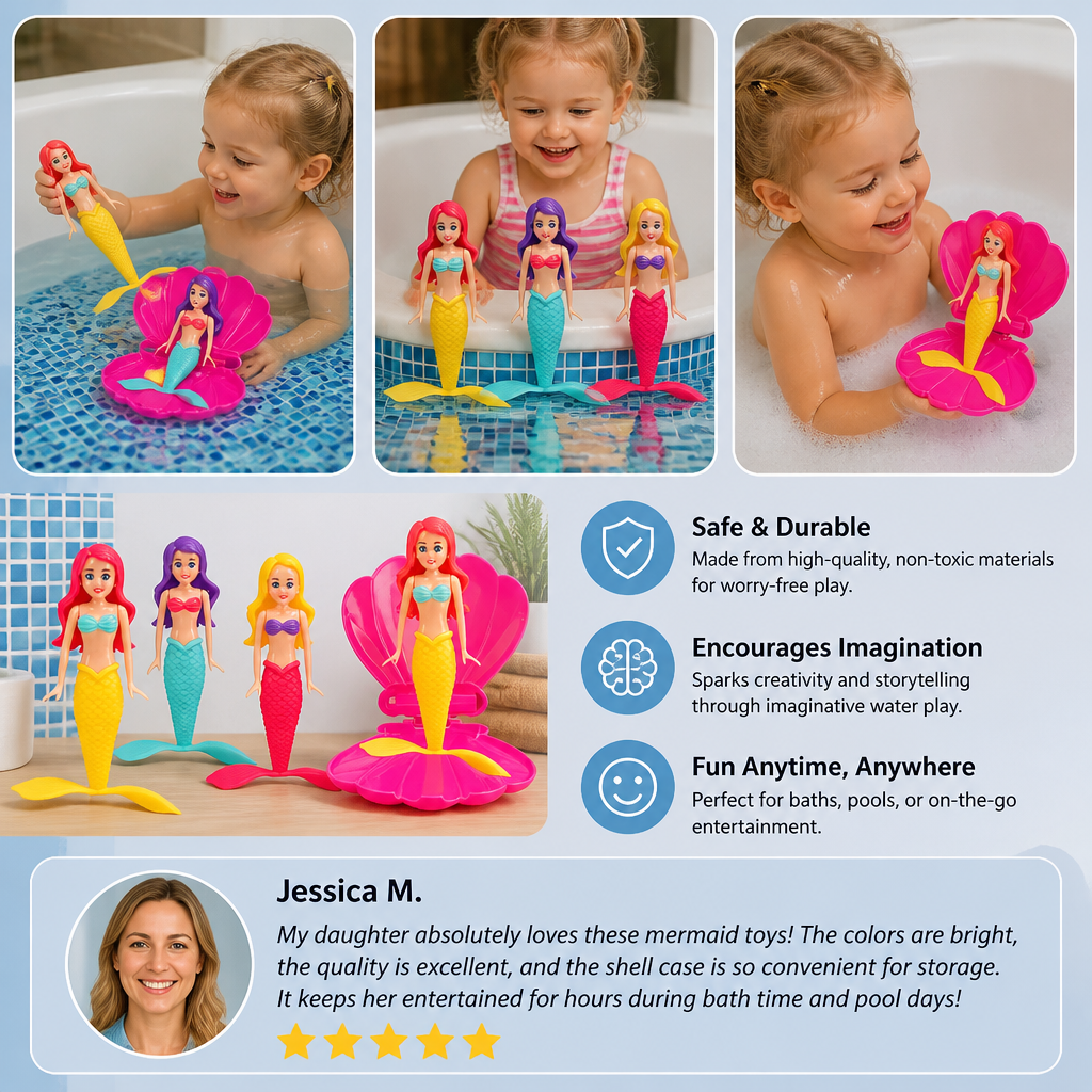 Magical Mermaid Water Toy