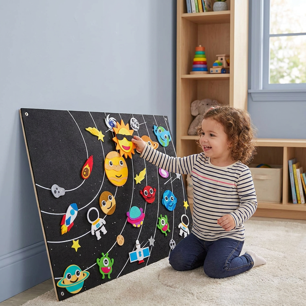 Story Worlds - Learning based felt board