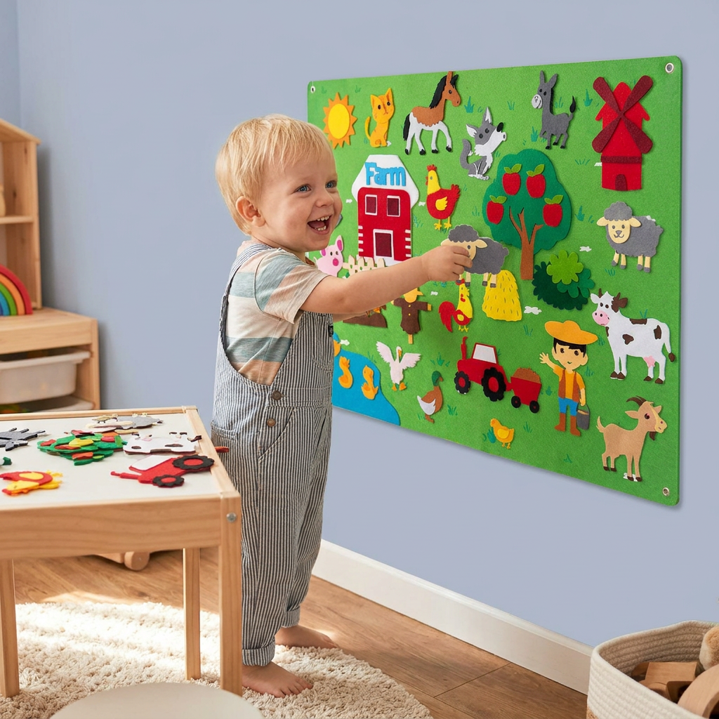 Story Worlds - Learning based felt board