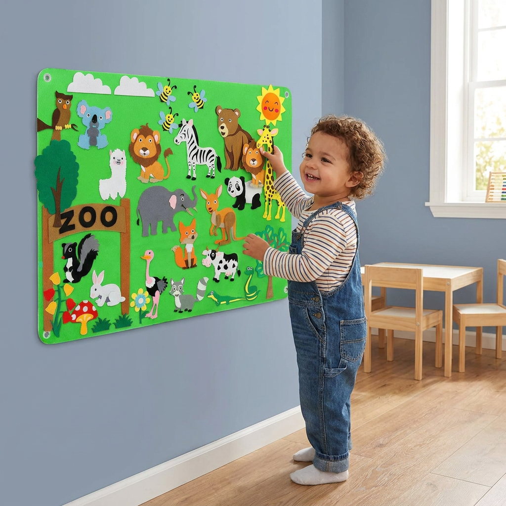 Story Worlds - Learning based felt board