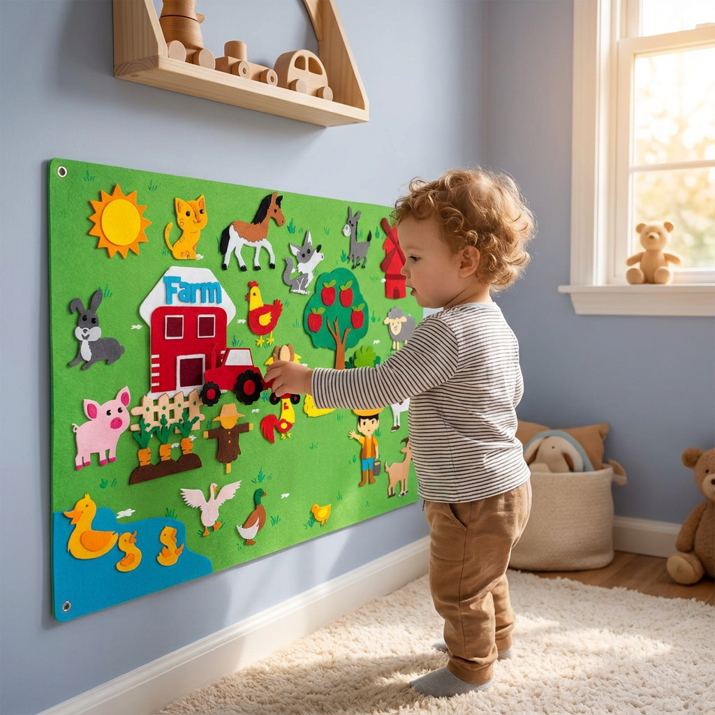 Story Worlds - Learning based felt board