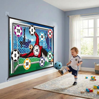 Safe Football Goal Shooting Wall for Home Use