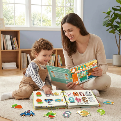 Sensory Montessori Busy Book