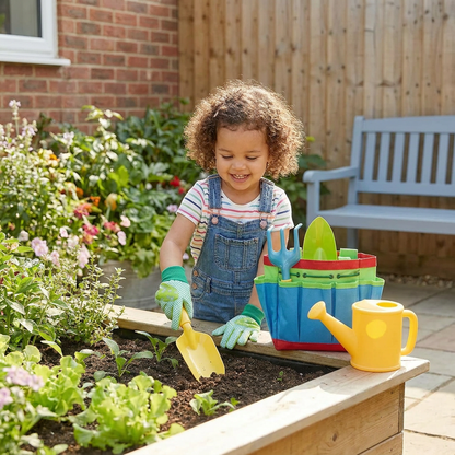 Safe Gardening Tool Set for Kids