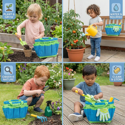 Safe Gardening Tool Set for Kids
