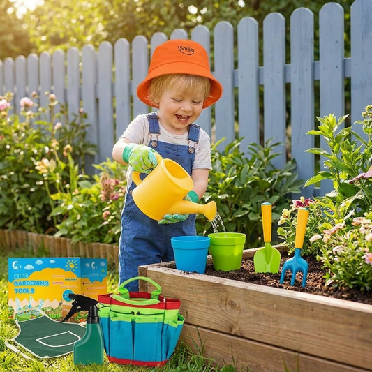 Safe Gardening Tool Set for Kids