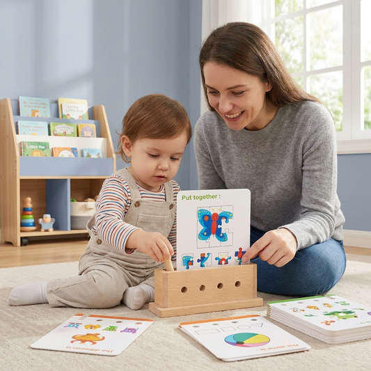 Wooden Logic Educational Unlocking Game for Kids - Preschool Skill Development