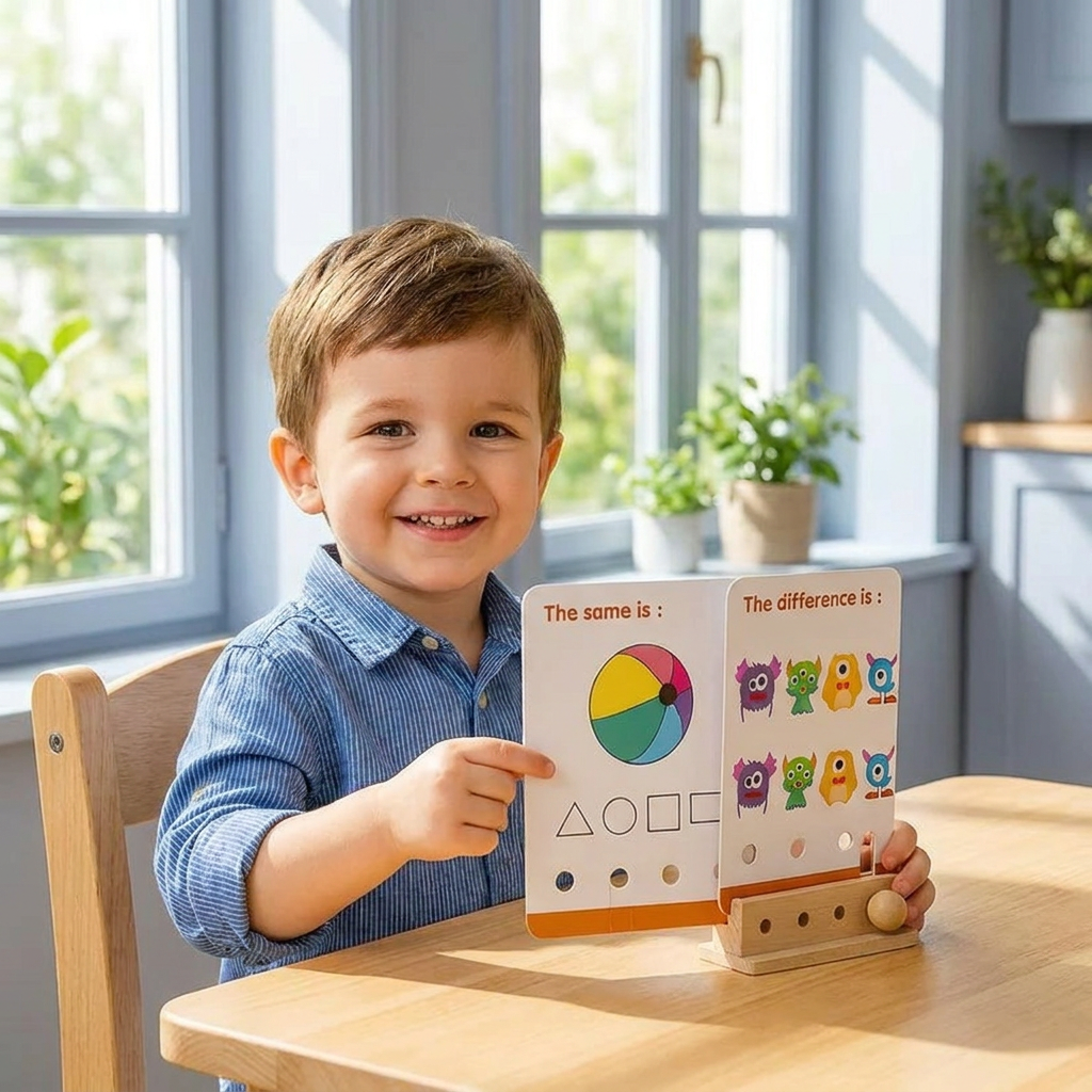 Wooden Logic Educational Unlocking Game for Kids - Preschool Skill Development