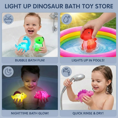 Light Up Dinosaur Bath Toy