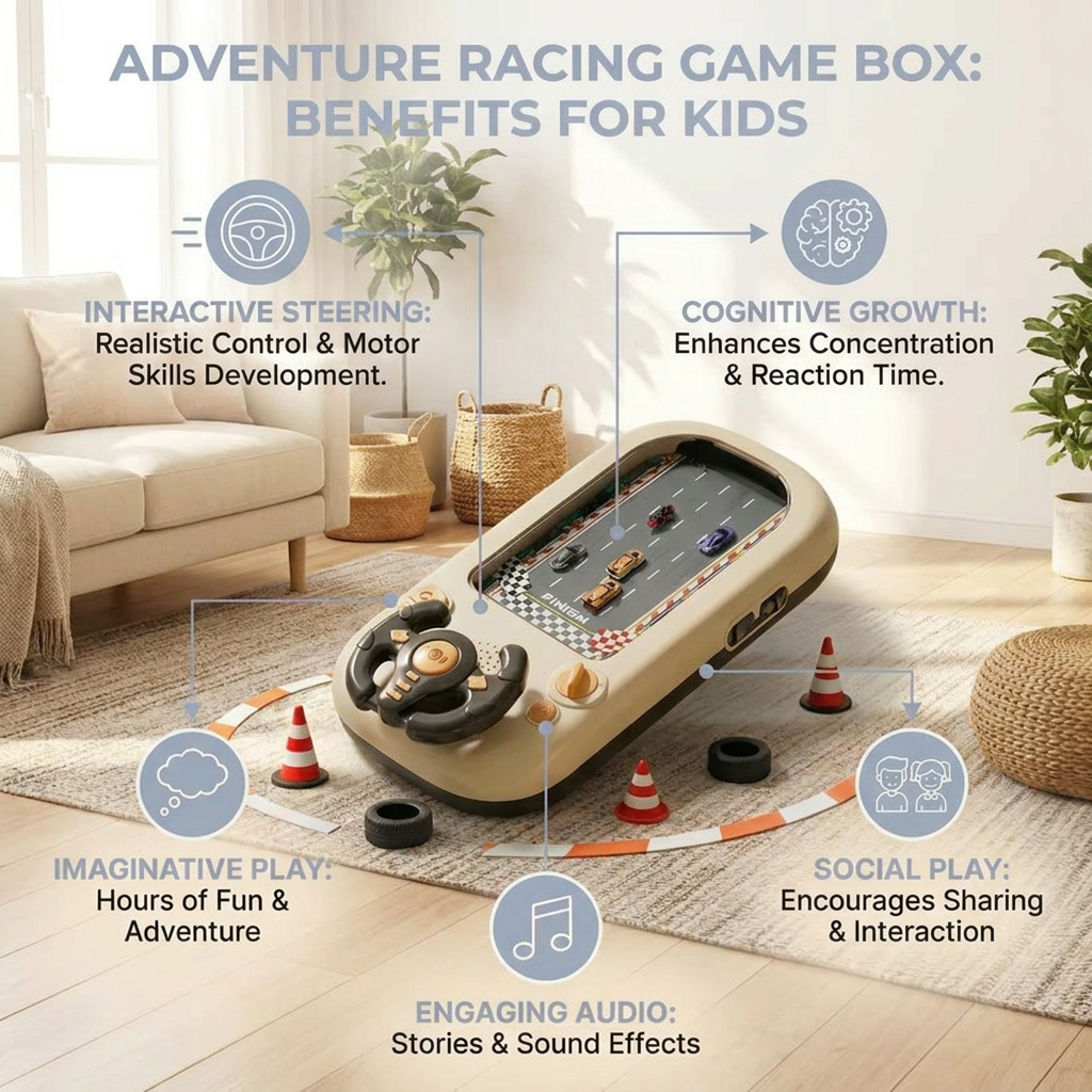 Adventure Racing Game Box for Children
