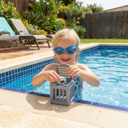 Ocean Dive Toy Set for Kids – Underwater Pool Toys with Storage Cage