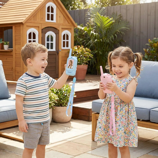 Kids' Video Walkie-Talkie 2-Pack – Radios with Camera & Screen
