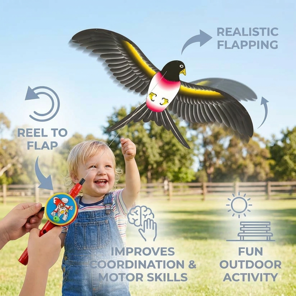 Flapping Wing Kite for Kids – Improves Coordination & Motor Skills