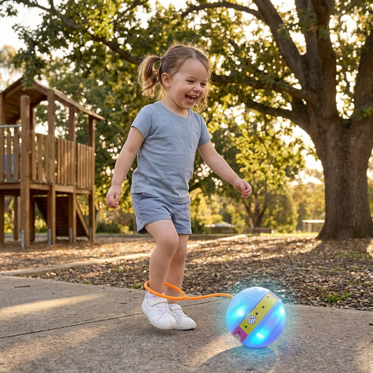 LED Ankle Skip Ball – Interactive Jumping Toy for Kids