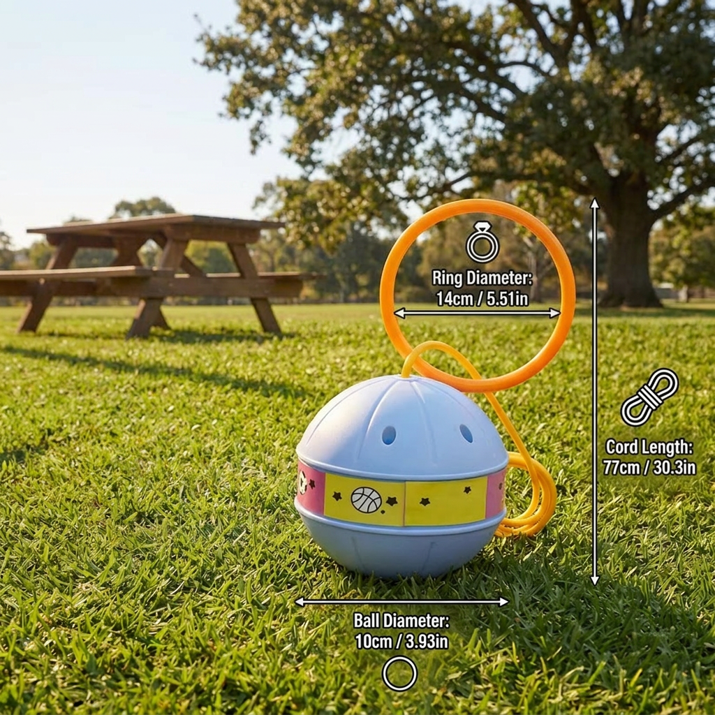 LED Ankle Skip Ball – Interactive Jumping Toy for Kids