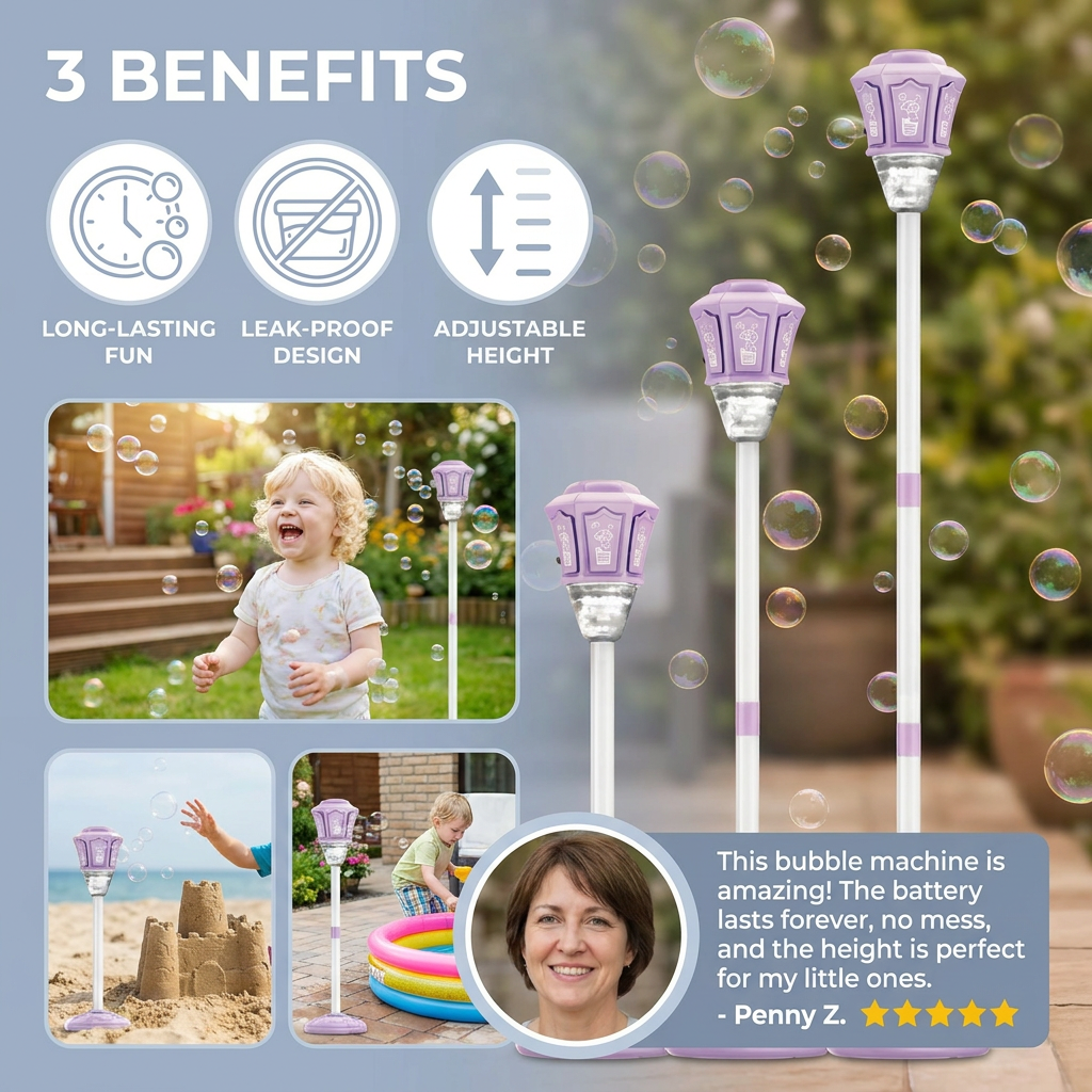 Bubble Lantern for Kids – Automatic Bubble Lamp