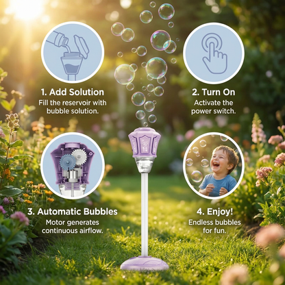 Bubble Lantern for Kids – Automatic Bubble Lamp