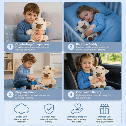 Running Calf Plush Toy – Soft Cartoon Stuffed Animal & Soothing Companion for Kids
