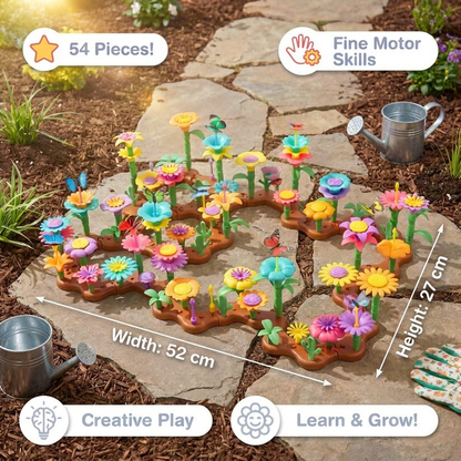 Flower Garden Building Toy for Kids – Creative Planting & Learning Playset for Little Gardeners