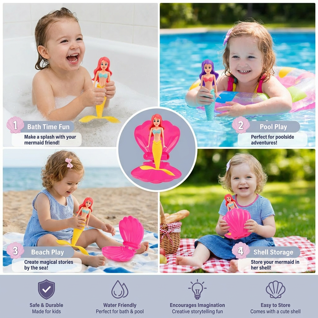 Magical Mermaid Water Toy