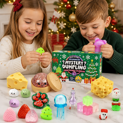 Christmas Squishy Advent Calendar for Kids