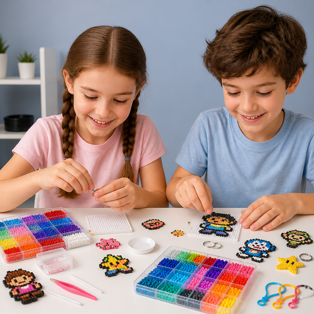 Premium Fuse Beads Set with Crafting Tools – DIY Arts & Crafts Kit