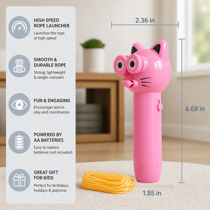 Interactive Flying Rope Toy for Kids
