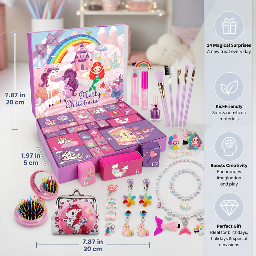Unicorn & Princess Surprise Advent Calendar for Girls