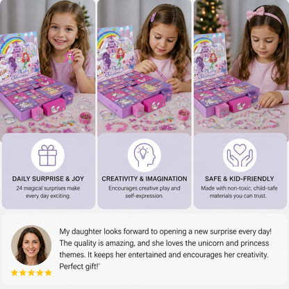 Unicorn & Princess Surprise Advent Calendar for Girls