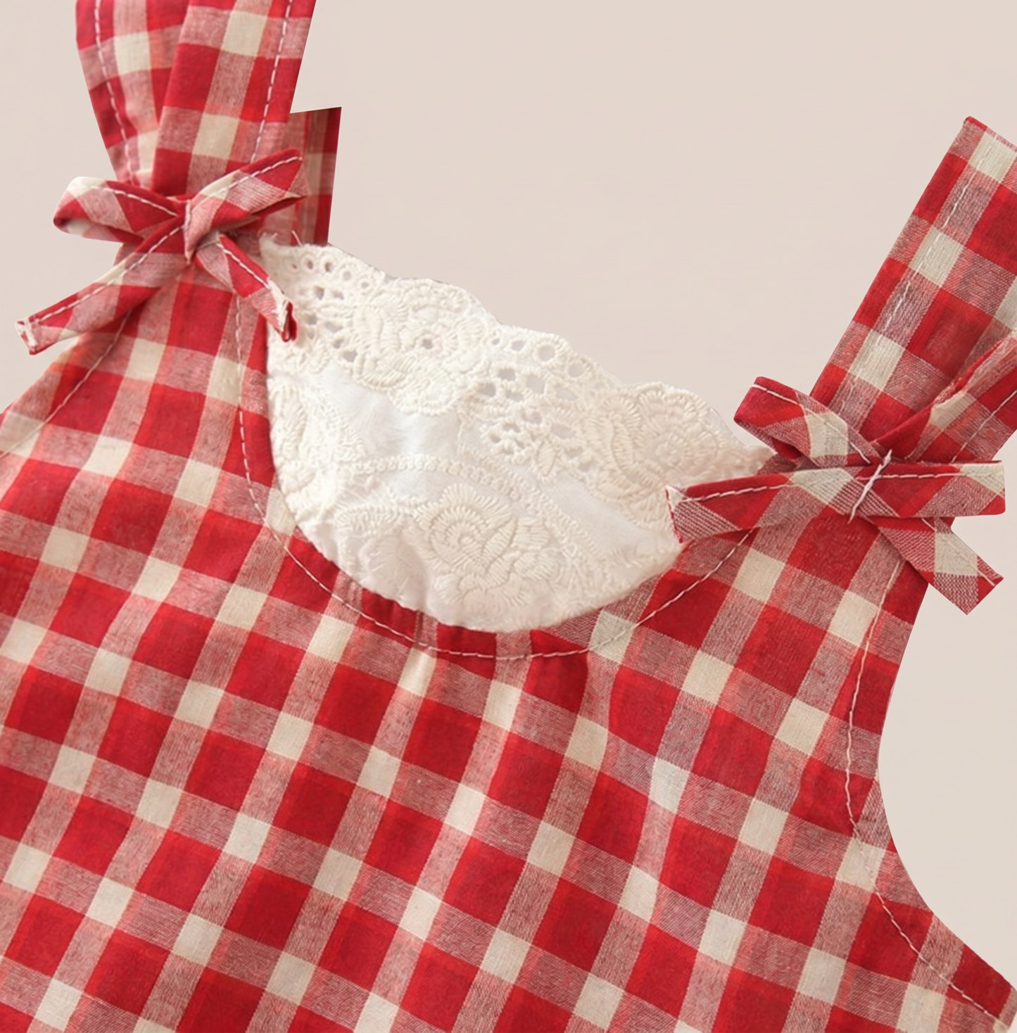 Classic Picnic Dress Set & Hat