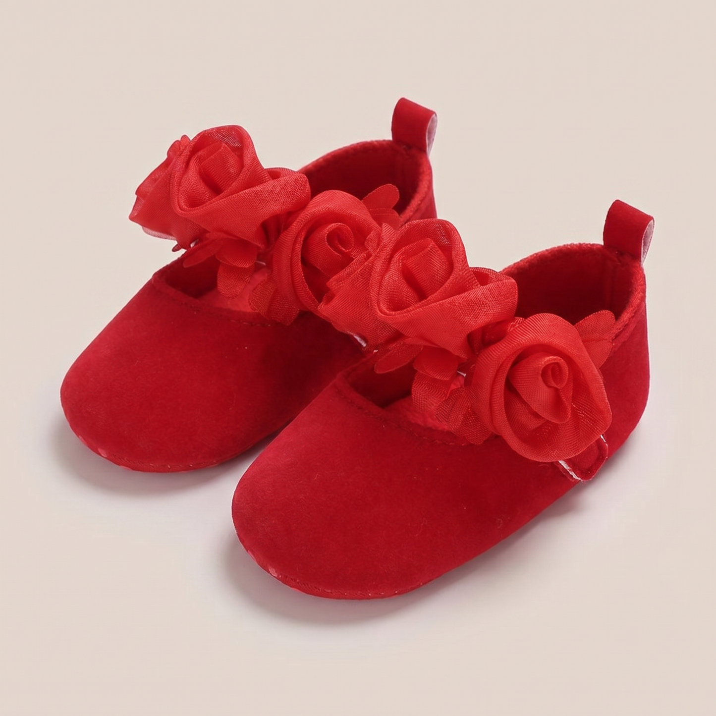 Rose Flower Mary Jane Shoes