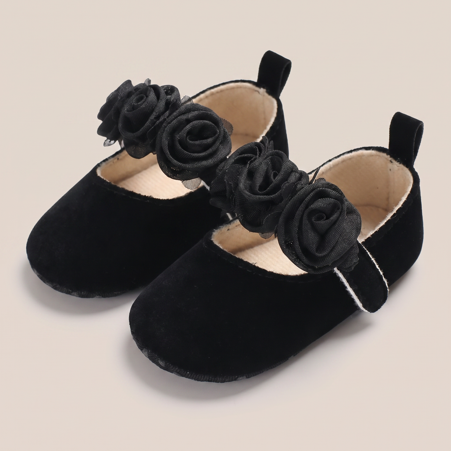 Rose Flower Mary Jane Shoes