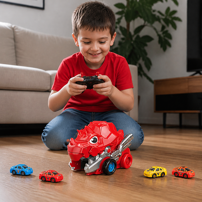 Remote Control Dino Car Chomper Truck