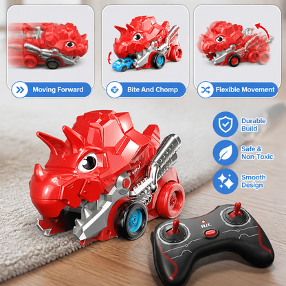 Remote Control Dino Car Chomper Truck