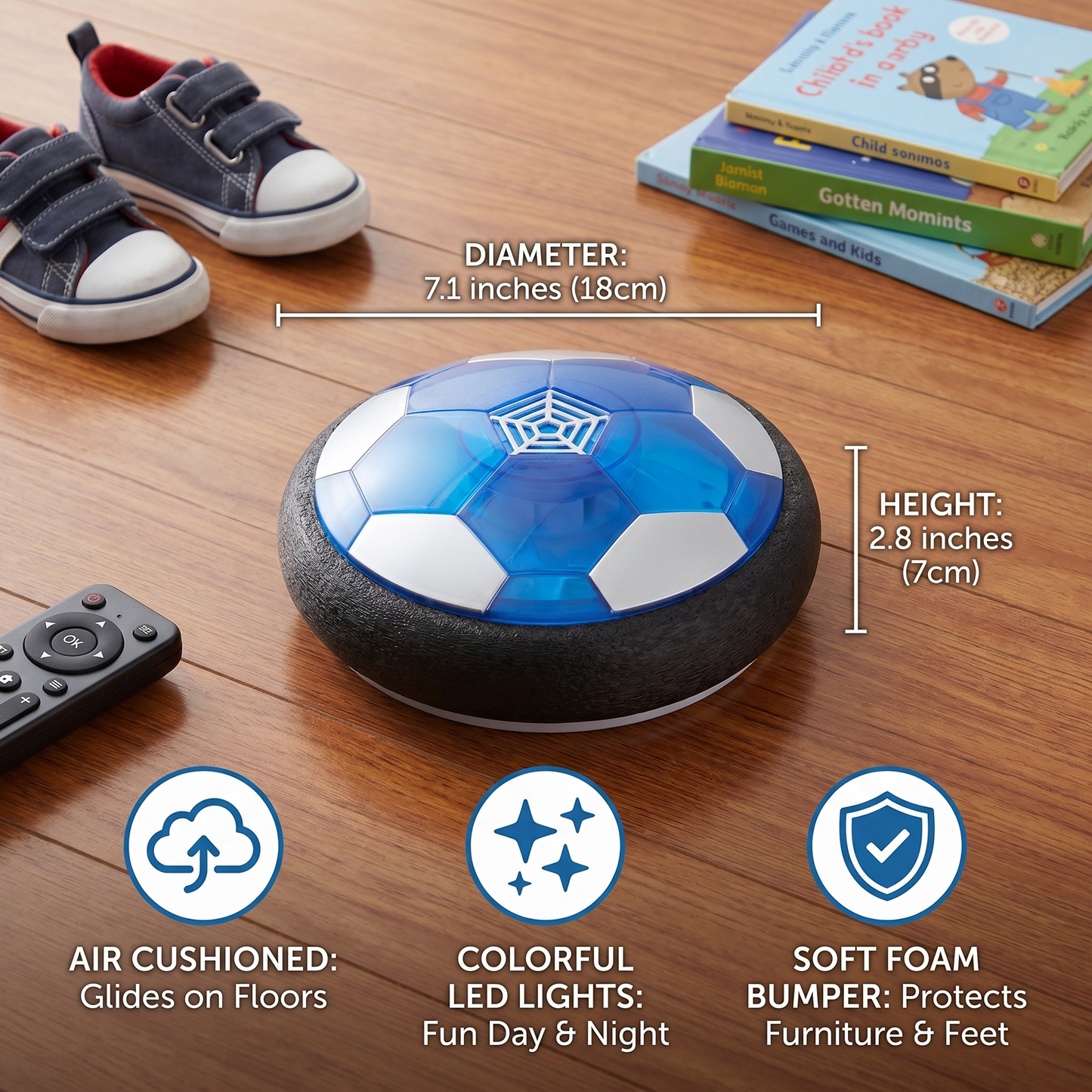 Floating Air-Cushion Ball