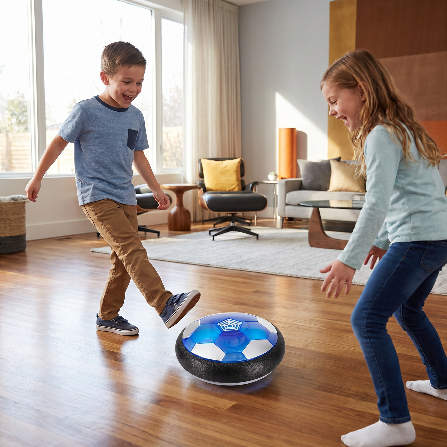 Floating Air-Cushion Ball