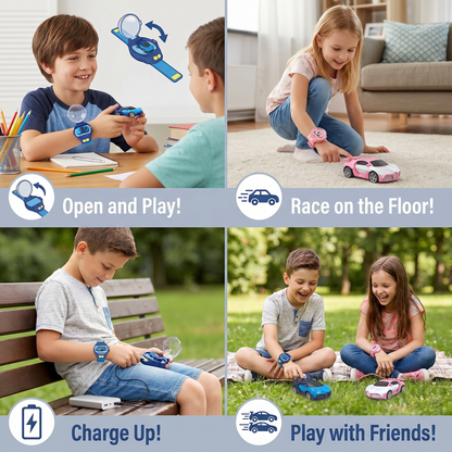 Remote-Controlled Mini Wristband Car