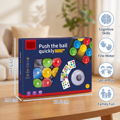 Educational Color Pattern Match Family Bell Game