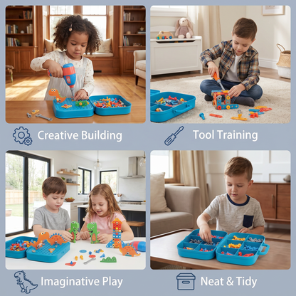 Dino Craftsman construction play set for children
