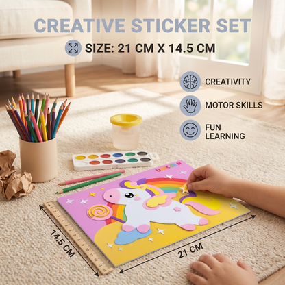 Creative Sticker Craft Set for Kids