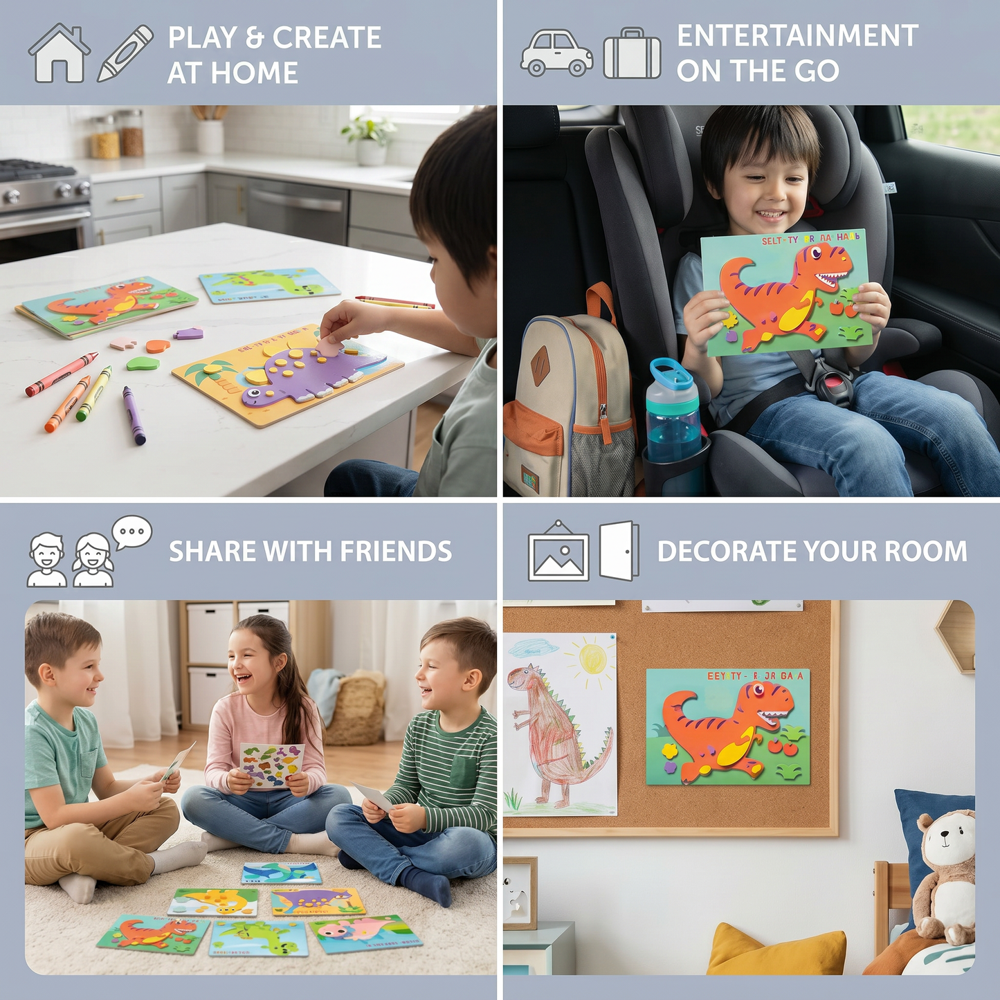 Creative Sticker Craft Set for Kids