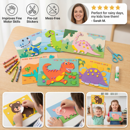 Creative Sticker Craft Set for Kids