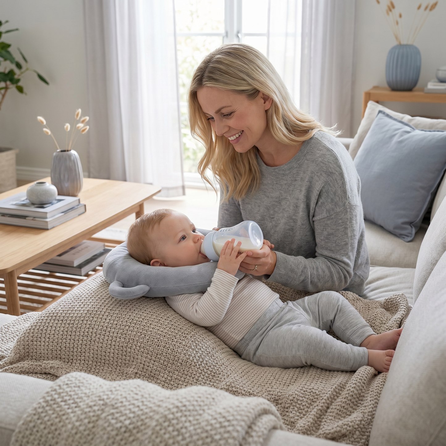 Baby Hands-free Nursing Pillow