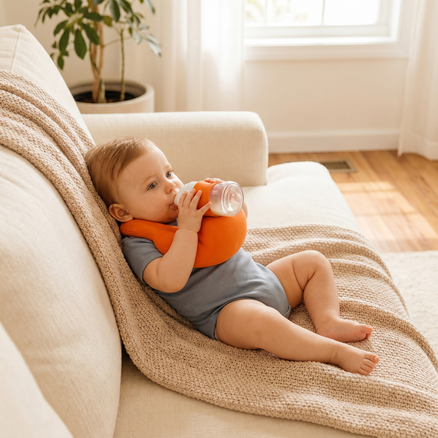 Baby Hands-free Nursing Pillow