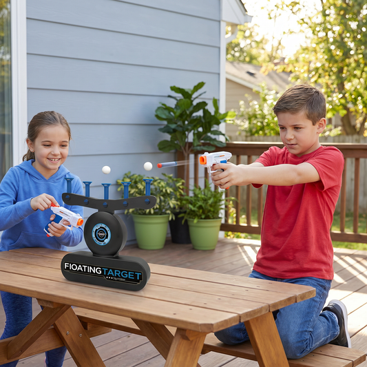 Floating balls - target shooting toy
