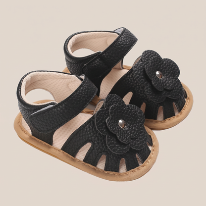 Flower Cutout Sandals