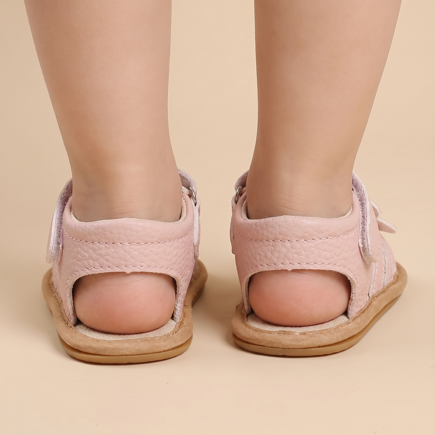 Closed-Toe Flower Sandals