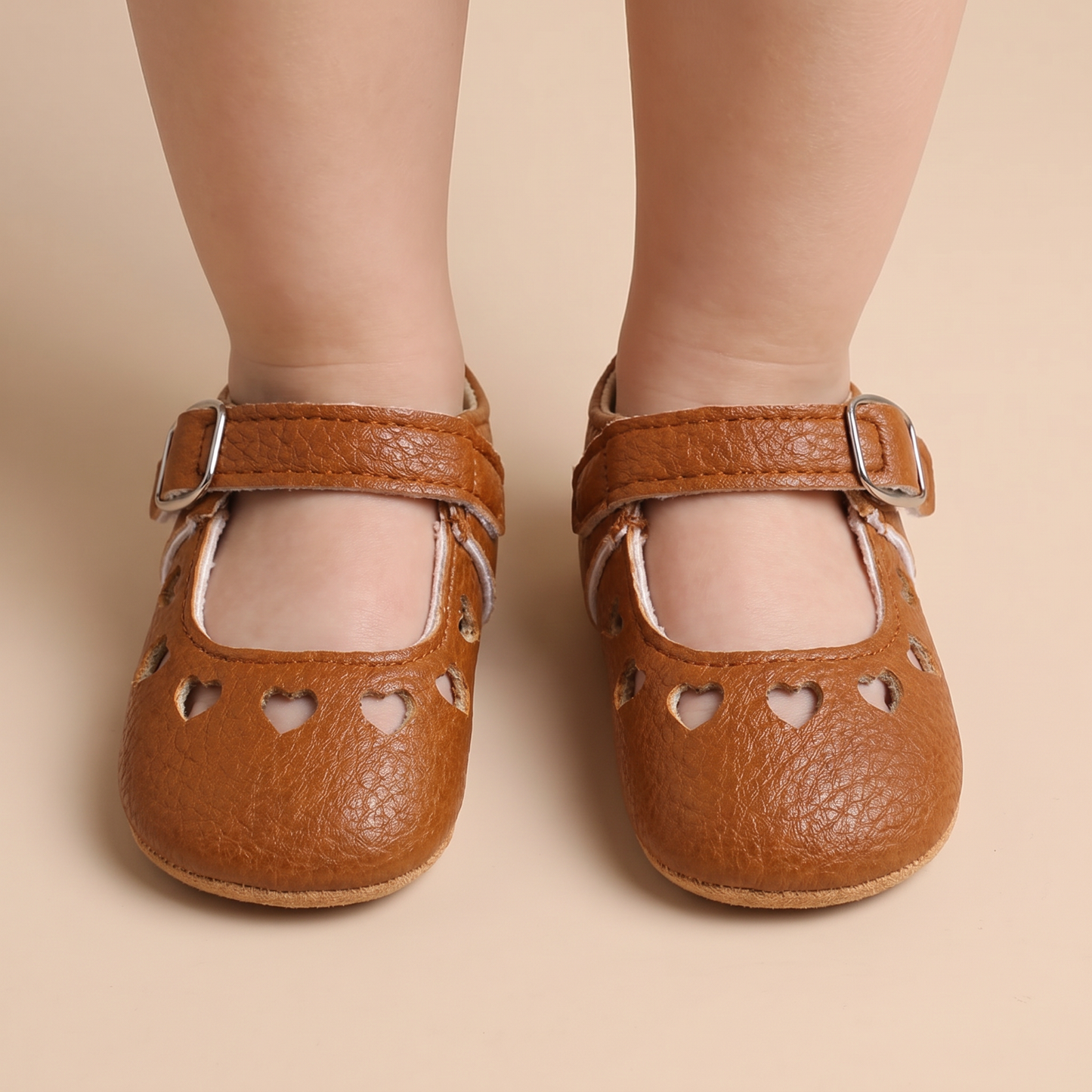 Heart Cutout Mary Jane Shoes