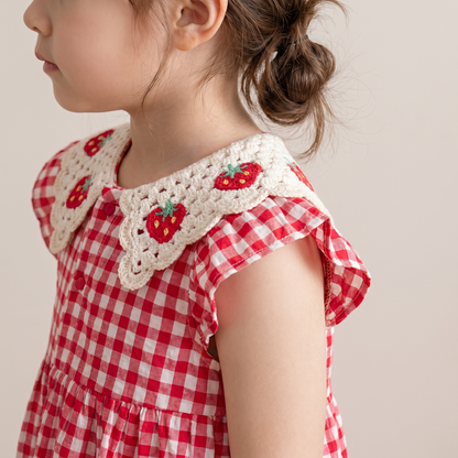 Strawberry Picnic Dress